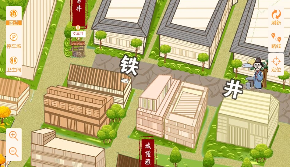 伊通智慧景区：手绘地图与语音导览的完美融合